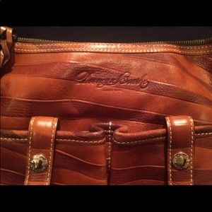 Dooney & Bourke Letter Carrier in Cognac